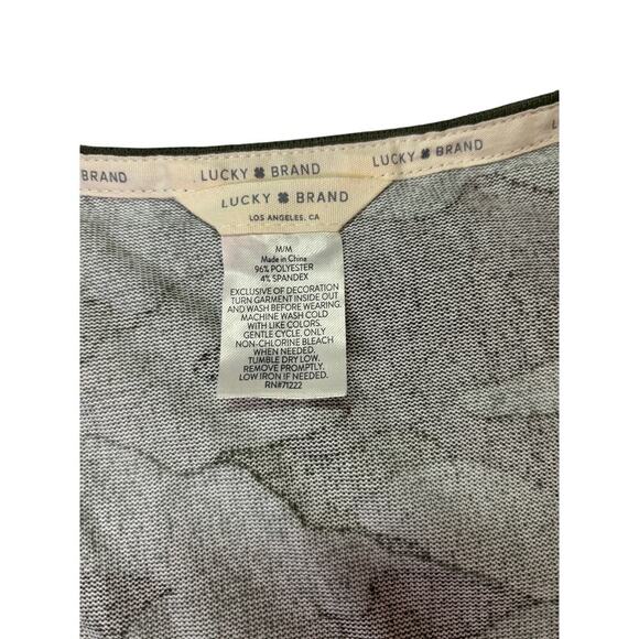 Luck Brand | Women's Medium Camouflage Tank Top | Camo - Picture 4 of 4